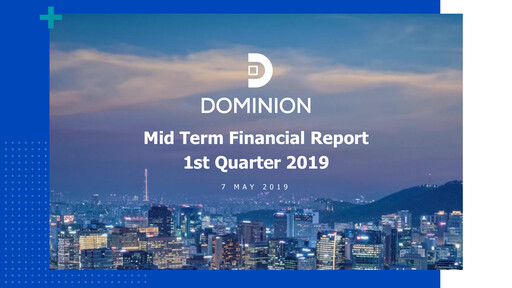 Thumbnail Global Dominion Access Quarterly Report 2019-q1