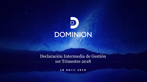 Thumbnail Global Dominion Access Quarterly Report 2018-q1