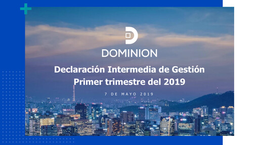 Thumbnail Global Dominion Access Quarterly Report 2019-q1