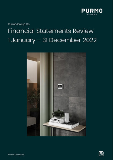 Miniature Purmo Group Rapport financier 2022