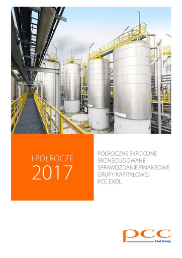 Miniature PCC Exol Rapport semestriel 2017-h1