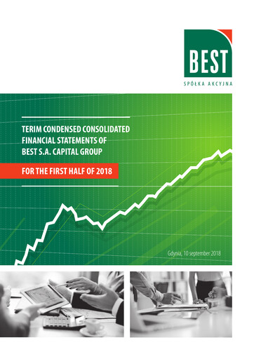 Thumbnail BEST S.A. Half-year Report 2018-h1