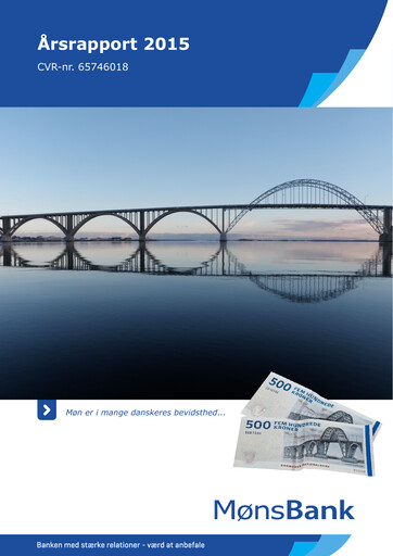 Thumbnail Møns Bank Annual Report 2015