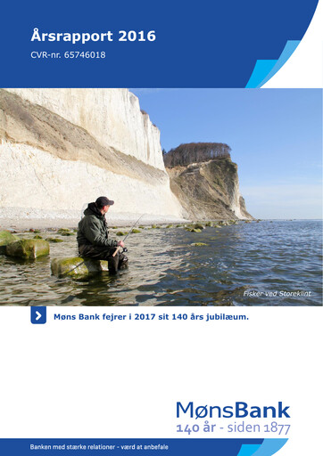 Thumbnail Møns Bank Annual Report 2016