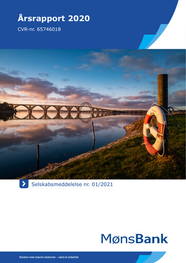 Thumbnail Møns Bank Annual Report 2020