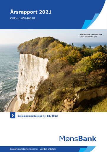 Thumbnail Møns Bank Annual Report 2021