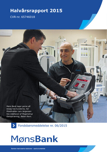 Thumbnail Møns Bank Half-year Report 2015-h1