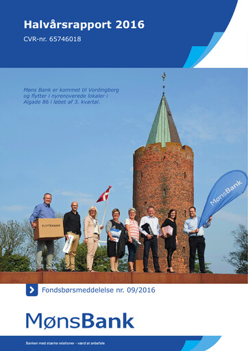 Thumbnail Møns Bank Half-year Report 2016-h1