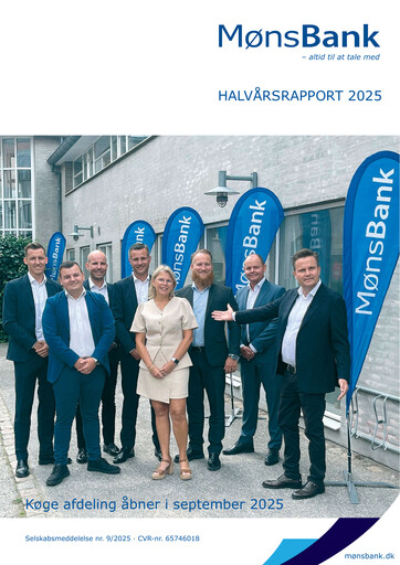 Thumbnail Møns Bank Half-year Report 2025-h1
