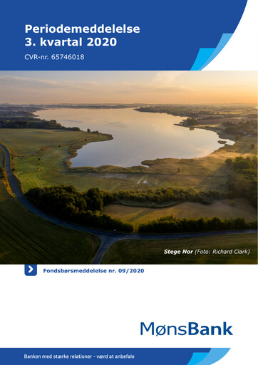 Thumbnail Møns Bank Quarterly Report 2020-q3