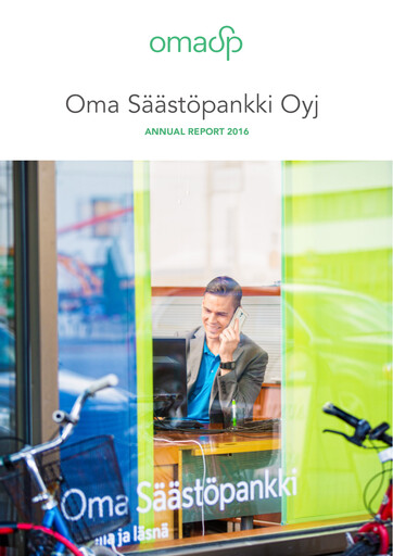 Thumbnail Oma Säästöpankki Annual Report 2016