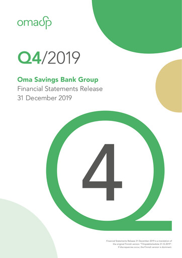 Thumbnail Oma Säästöpankki Financial Statement 2019