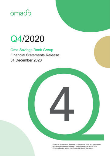 Thumbnail Oma Säästöpankki Financial Statement 2020