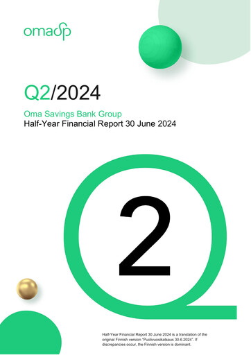 Thumbnail Oma Säästöpankki Half-year Report 2024