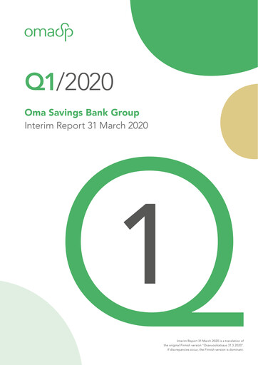 Thumbnail Oma Säästöpankki Quarterly Report 2020-q1