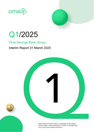 Thumbnail Oma Säästöpankki Quarterly Report 2025-q1