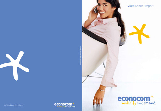 Thumbnail Econocom Group Annual Report 2007