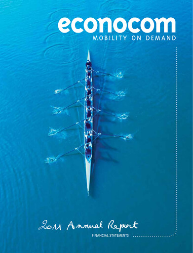 Thumbnail Econocom Group Annual Report 2011