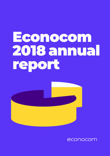 Thumbnail Econocom Group Annual Report 2018