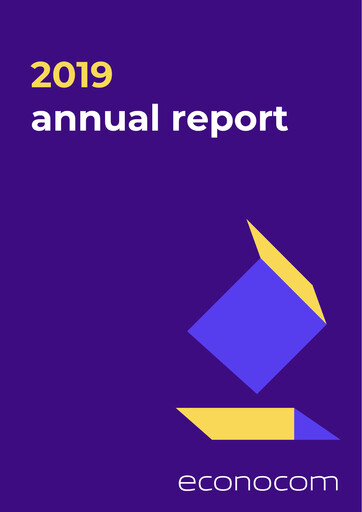 Thumbnail Econocom Group Annual Report 2019