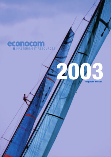 Thumbnail Econocom Group Annual Report 2003