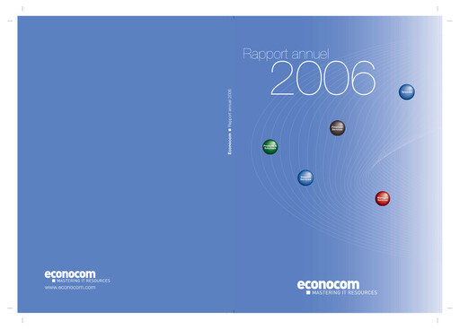 Thumbnail Econocom Group Annual Report 2006