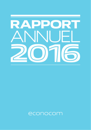 Thumbnail Econocom Group Annual Report 2016