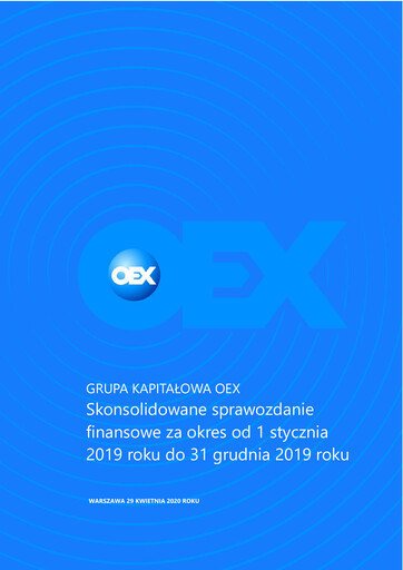 Thumbnail OEX S.A. Financial Statement 2019
