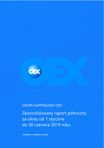 Thumbnail OEX S.A. Half-year Report 2019-h1