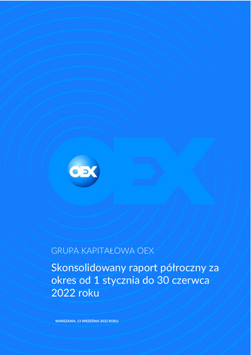 Thumbnail OEX S.A. Half-year Report 2022-h1