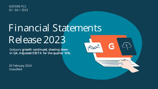 Thumbnail Gofore Oyj Financial Statement 2023