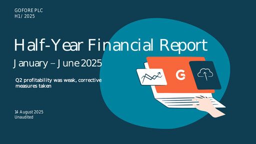 Thumbnail Gofore Oyj Half-year Report 2025