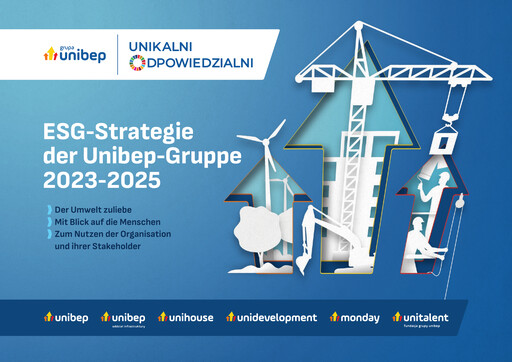Vorschaubild Unibep ESG-Bericht 2023-2025