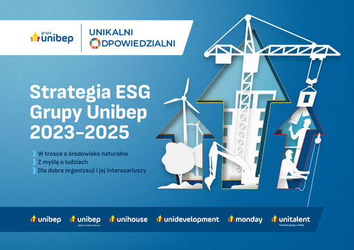 Vorschaubild Unibep ESG-Bericht 2023-2025