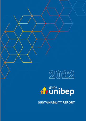 Thumbnail Unibep Sustainability Report 2022