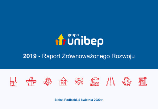 Thumbnail Unibep Sustainability Report 2019