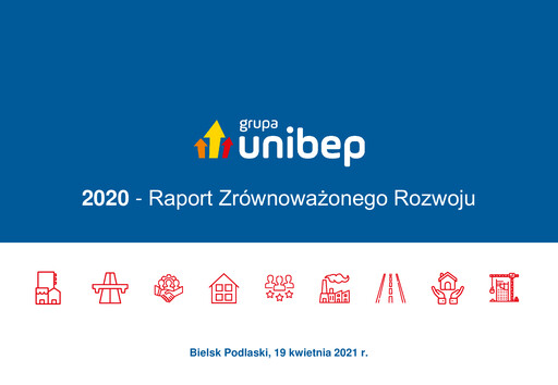 Thumbnail Unibep Sustainability Report 2020