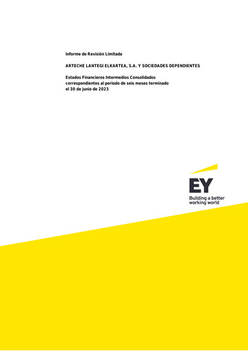 Thumbnail Arteche Lantegi Elkartea, S.A. Half-year Report 2023-h1