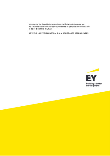 Thumbnail Arteche Lantegi Elkartea, S.A. Sustainability Report 2022
