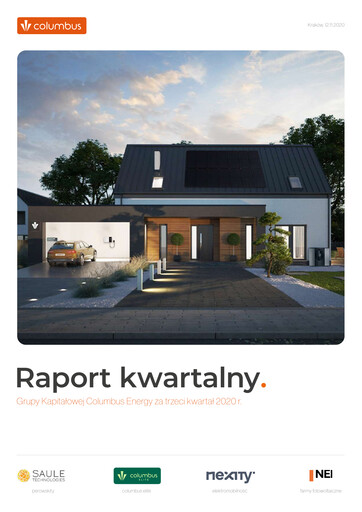 Thumbnail Columbus Energy Quarterly Report 2020-q3