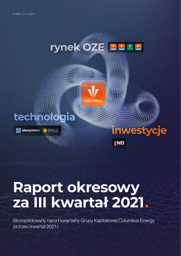 Thumbnail Columbus Energy Quarterly Report 2021-q3