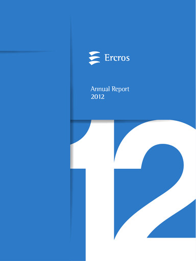 Thumbnail Ercros Annual Report 2012