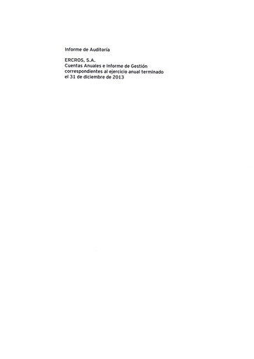 Thumbnail Ercros Financial Statement 2013