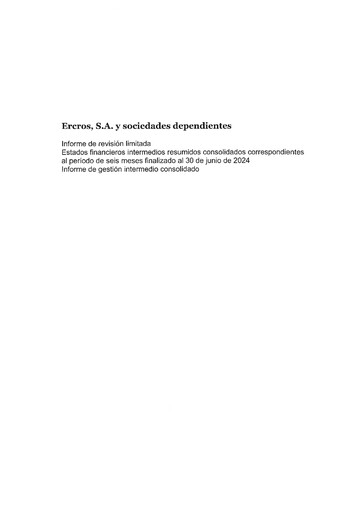 Thumbnail Ercros Half-year Report 2024-h1
