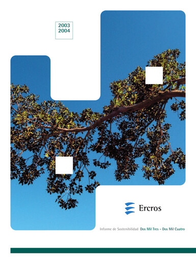 Thumbnail Ercros Sustainability Report 2003-2004