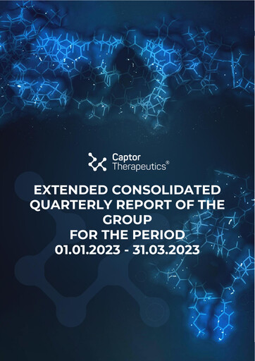 Thumbnail Captor Therapeutics Quarterly Report 2023-q1
