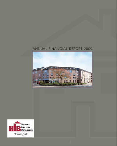 Miniature Home Invest Belgium Rapport annuel 2009