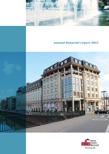 Miniature Home Invest Belgium Rapport annuel 2011