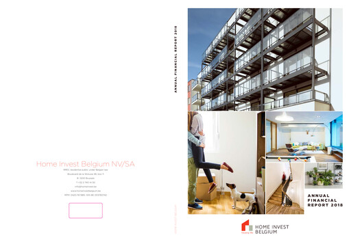 Miniature Home Invest Belgium Rapport annuel 2018