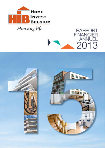 Miniature Home Invest Belgium Rapport annuel 2013